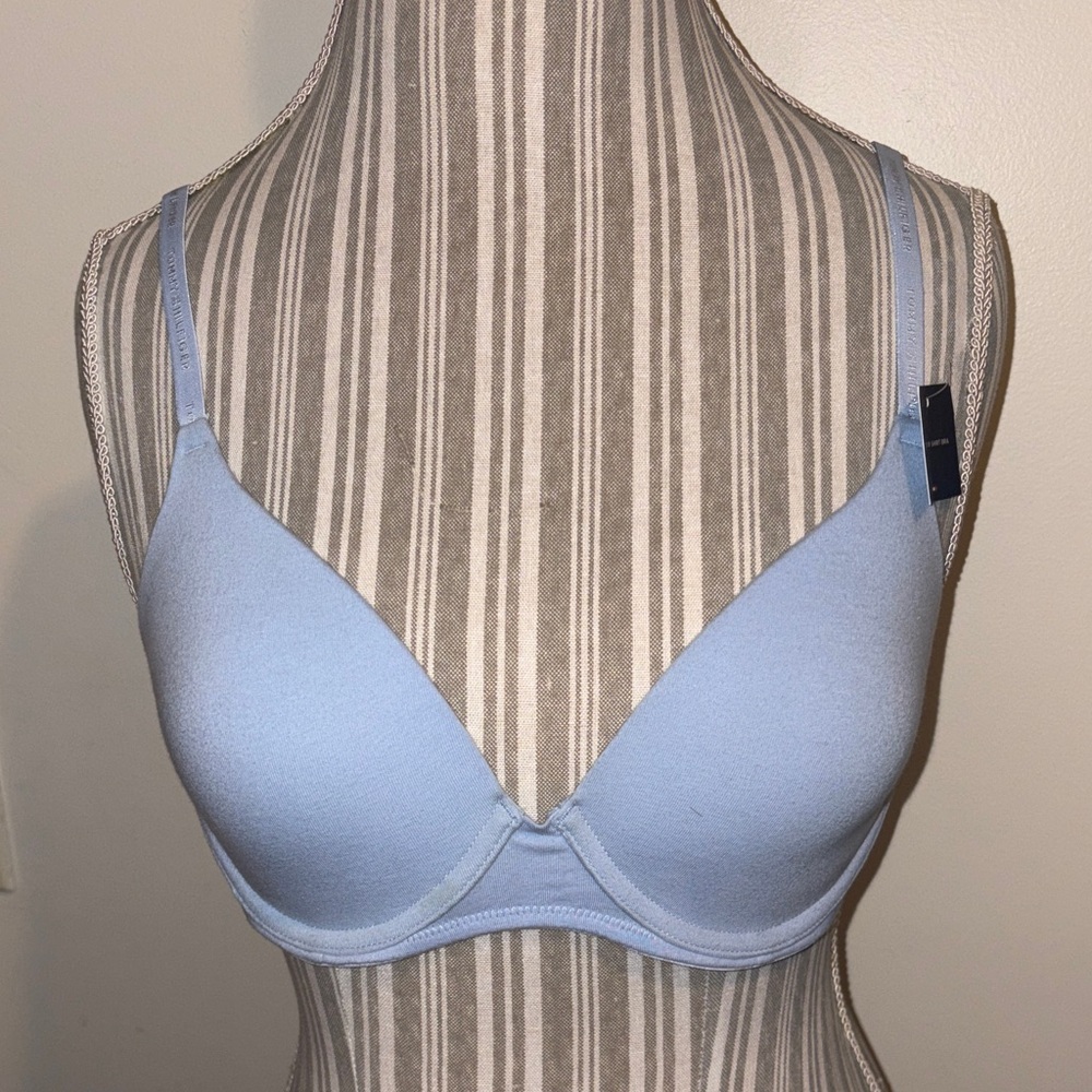 Tommy Hilfiger Light Blue Molded T-Shirt Bra